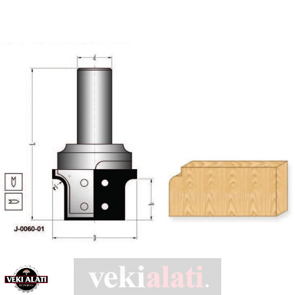 VEKI ALATI profilna glodala za CNC mašine / J-0060 - Image 2