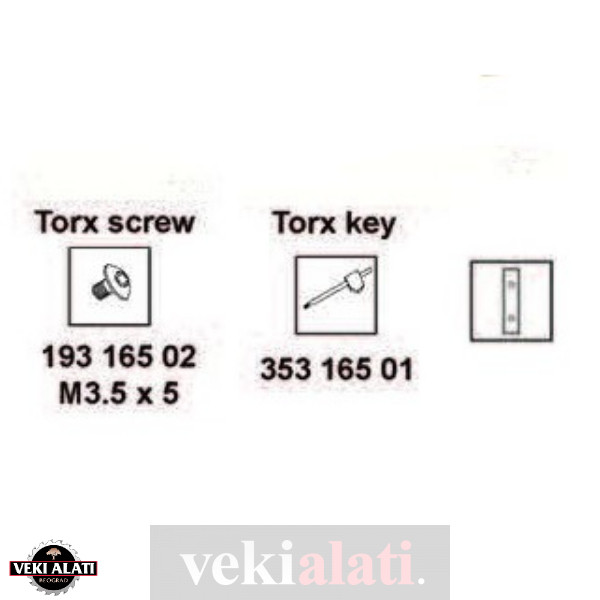 VEKI ALATI profilna glodala za pravljenje žljebova / J-0064 - Image 3