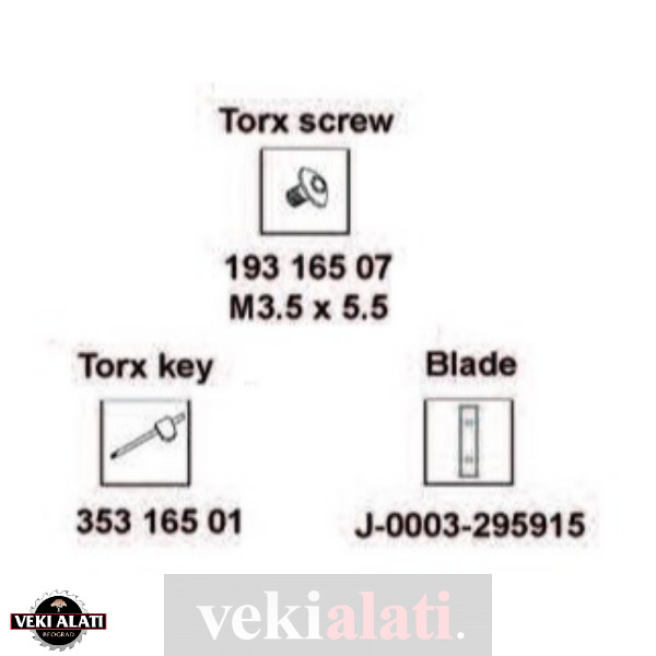 VEKI ALATI profilna glodala za čišćenje i žljebove / J-0070 - Image 3