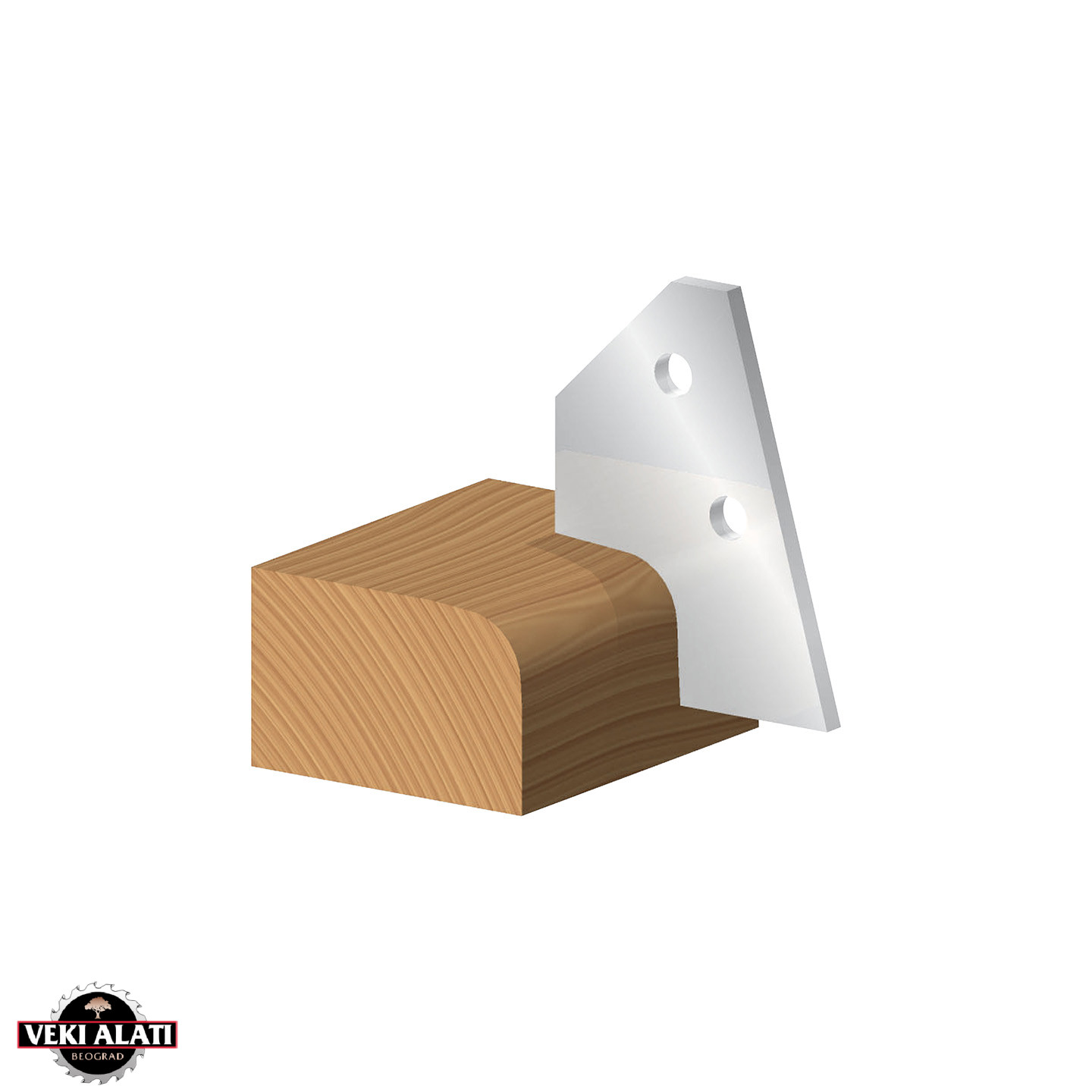 FREUD CNC alat sa multi radijus noževima, 76 x 58 x 20 x 50 Z2 / NC40M-A - Image 4