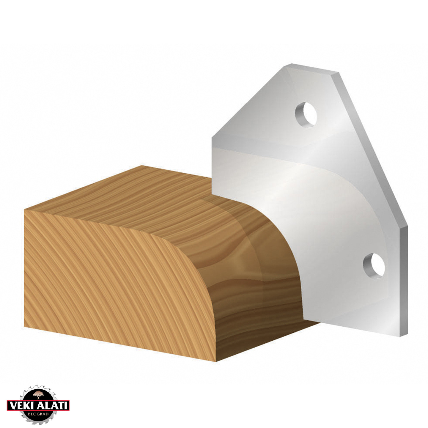 FREUD CNC alat sa multi radijus noževima, 72 x 59 x 20 x 50 Z2 / NC50M-A - Image 3