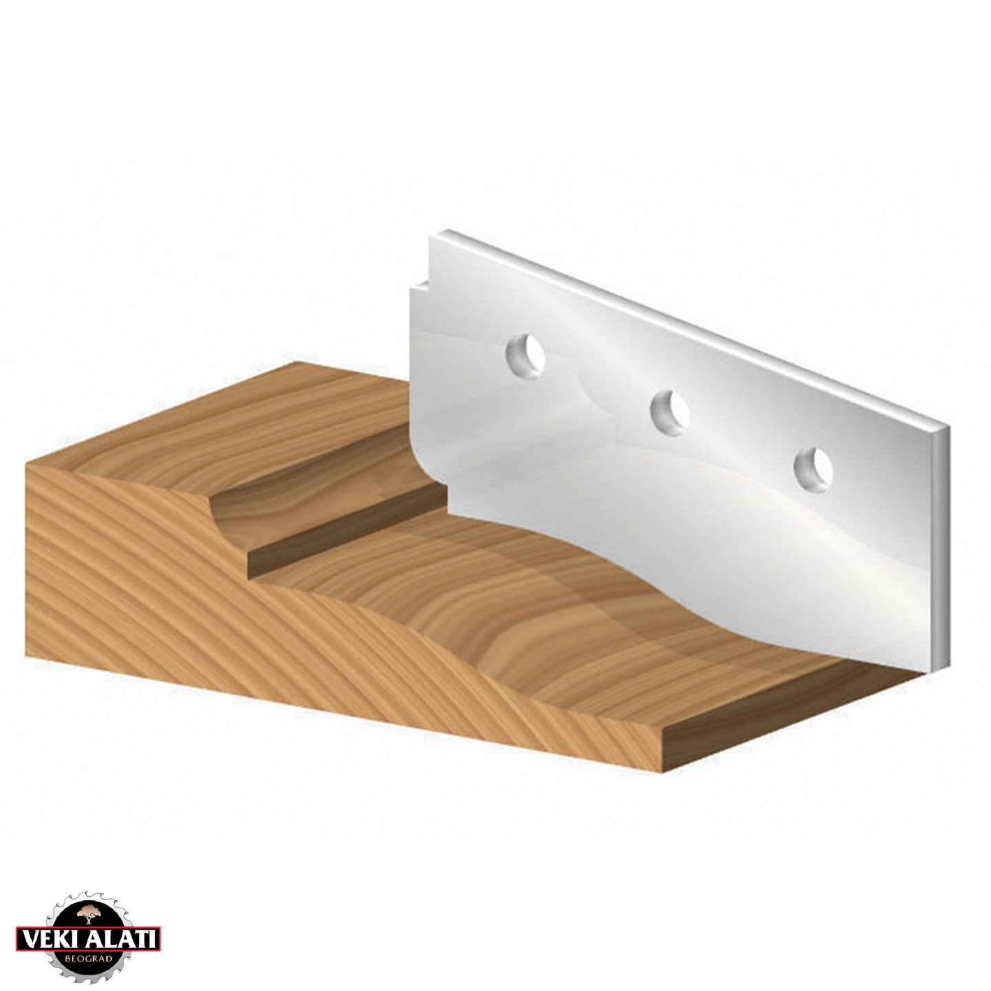 FREUD CNC alat sa multi radijus noževima, 114 x 54 x 20 x 50 Z2 / NC60MCA - Image 2